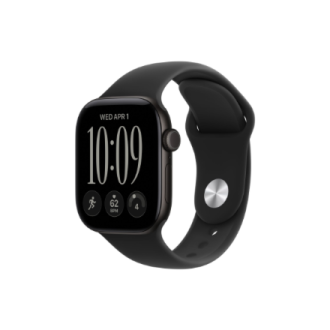Apple Watch Series 12 GPS + Cellular 42mm Black Aluminium Case with Black Sport Band - S/M | Apple Apple Watch Series 12 GPS + Cellular 42mm Black Aluminium Case with Black Sport Band - S/M | Apple