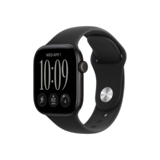 Apple Watch Series 12 GPS + Cellular 42mm Black Aluminium Case with Black Sport Band - S/M | Apple Apple Watch Series 12 GPS + Cellular 42mm Black Aluminium Case with Black Sport Band - S/M | Apple