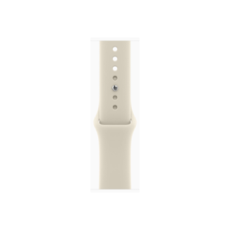 Apple Watch Series 12 GPS 46mm Light Gold Aluminium Case with Sand Sport Band - S/M | Apple