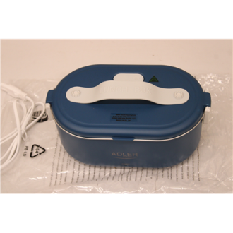 SALE OUT. | Adler Electric Lunch Box | AD 4505 | Material Plastic | Blue | DAMAGED PACKAGING AND PLASTIC, SCRATCHED