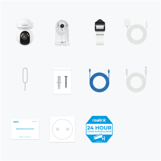 Reolink | Smart WiFi Camera with Motion Spotlights | E Series E540 | PTZ | 5 MP | 2.8-8/F1.6 | IP65 | H.264 | Micro SD, Max. 512 Reolink | Smart WiFi Camera with Motion Spotlights | E Series E540 | PTZ | 5 MP | 2.8-8/F1.6 | IP65 | H.264 | Micro SD, Max. 512
