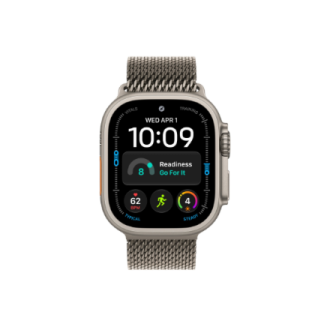 Apple Watch Ultra 4 GPS + Cellular 49mm Natural Titanium Case with Natural Titanium Milanese Loop - M | Apple Apple Watch Ultra 4 GPS + Cellular 49mm Natural Titanium Case with Natural Titanium Milanese Loop - M | Apple