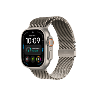 Apple Watch Ultra 4 GPS + Cellular 49mm Natural Titanium Case with Natural Titanium Milanese Loop - M | Apple Apple Watch Ultra 4 GPS + Cellular 49mm Natural Titanium Case with Natural Titanium Milanese Loop - M | Apple