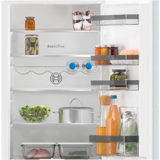 Bosch Refrigerator | KIV87VFE0 | Energy efficiency class E | Built-in | Combi | Height 177.2 cm | Fridge net capacity 200 L | Fr Bosch Refrigerator | KIV87VFE0 | Energy efficiency class E | Built-in | Combi | Height 177.2 cm | Fridge net capacity 200 L | Fr