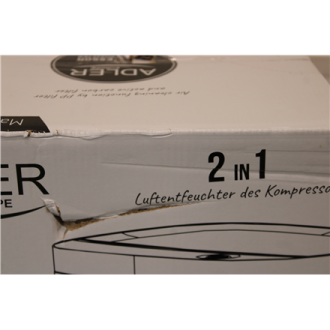 SALE OUT. Adler AD 7917 Air Dehumidifier, 200 W, Free standing, White DAMAGED PACKAGING | SALE OUT. Adler | Air Dehumidifier | A SALE OUT. Adler AD 7917 Air Dehumidifier, 200 W, Free standing, White DAMAGED PACKAGING | SALE OUT. Adler | Air Dehumidifier | A