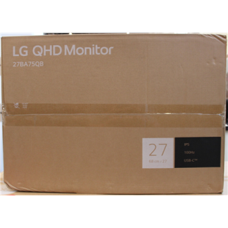 SALE OUT. LG 27BA75QB-B 27