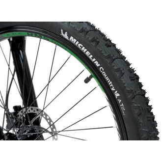 Jalgratas Romet ŽALGIRIS R6 black-green-20 Jalgratas Romet ŽALGIRIS R6 black-green-20