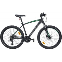 Jalgratas Romet ŽALGIRIS R6 black-green-18 Jalgratas Romet ŽALGIRIS R6 black-green-18