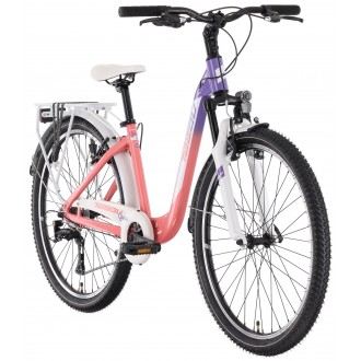 Jalgratas Tabou Queen 26 pink-white (Type: LADY, Year: 2026, Frame_Material: ALLOY, Front_Shock: YES, Rear_Shock: NO, Disc_Brake: NO) Jalgratas Tabou Queen 26 pink-white (Type: LADY, Year: 2026, Frame_Material: ALLOY, Front_Shock: YES, Rear_Shock: NO, Disc_Brake: NO)