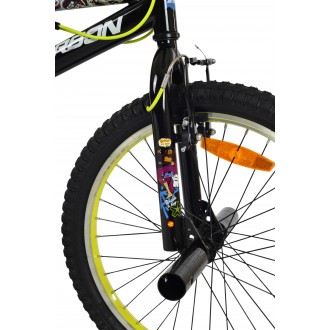 Jalgratas Karbon BMX 20 black-lime Jalgratas Karbon BMX 20 black-lime