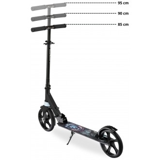 Tõukeratas HyperMotion City Swift 12 black