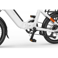 Elektrijalgratas Ecobike Rhino Arctic White 504Wh