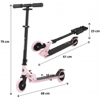 Tõukeratas HyperMotion Willy pink