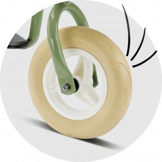 Jooksuratas PUKY LR M Classic retro-green